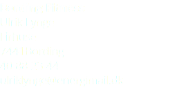 Bording Fitness Ulrik Lynge Firhuse 7441Bording 40 88 23 44 ulriklynge@energimail.dk